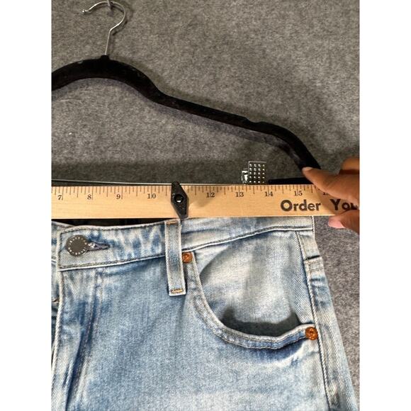 AG Adriano Goldschmied Jeans Women 32 The Isabelle High-Rise Straight Cropped - Picture 5 of 10